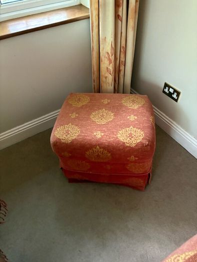 Sofa Set and Foot Rest