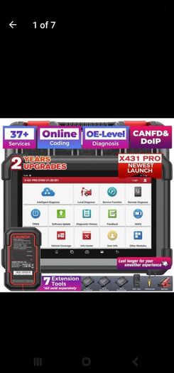 Launch X431 Pro Dyno Diagnostic