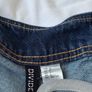 H&M Dark Blue Denim Mini Skirt Image 3