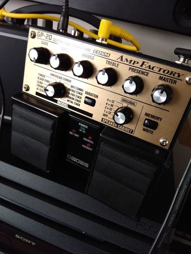 BOSS GP-20 Amp Factory.