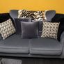 3 velvet set sofa Image 2