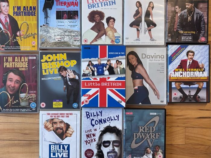 13 DVDs Assorted