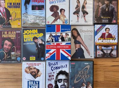 13 DVDs Assorted
