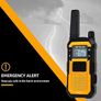 RB648 Heavy Duty Walkie Talkies, Waterproof 2 Way Radio, MIL-STD-810H, Advanced Triple Proof, 2000 mAh, Emergency, Walkie Talkies for Adults Long Range for Contractor (4 Pack Image 4