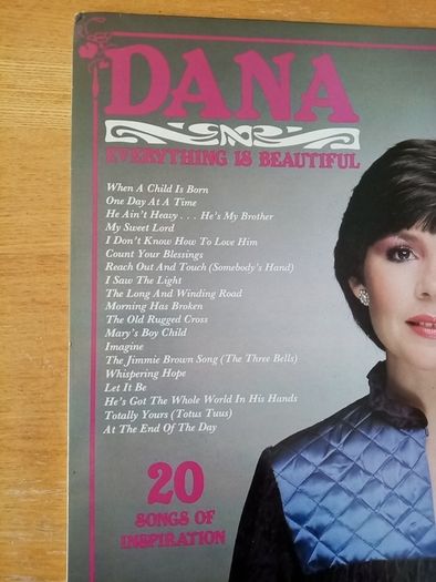 DANA. Everything Is Beautiful. 1980 UK Pressing. Warwick Records. LP. Vinyl. Record. Album.