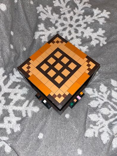 Minecraft Lego Crafting Table