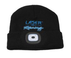 Laser Tools Racing - Beanie Hat with rechargeable Torch