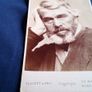 CDV Photo of Thomas Carlyle -1860's. Image 2