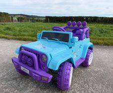Kids 12V Unicorn Electric Jeep