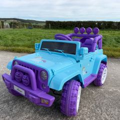 Kids 12V Unicorn Electric Jeep