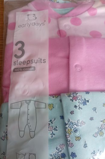 Short & Long sleeve baby girls body suits NEW