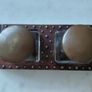 Antique double ink well desk stand Image 4