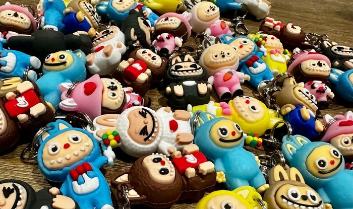 New Labubu keyrings