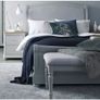 Elegant Upholstered Bench. Solid wood. Birch. UK As New Image 3