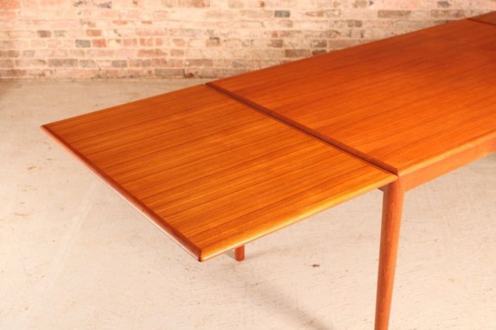 Large Mid-century Danish dining table