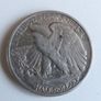 American Silver Half Dollar Walking Liberty 1943 Image 2