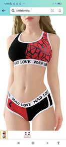 Harley Quinn mad love lingerie set