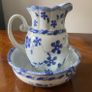 Wash Bowl And Jug Vintage Regency Ironstone Image 5