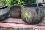 skillet, bread pot baker with handle