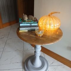 Solid wood table