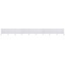 9-panel Wind Screen Fabric 1200x160 cm Sand White Image 5