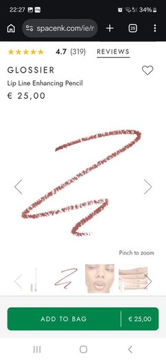Glossier Lip Liner in Buff