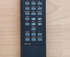Jerrold Communications Mrc-550 Starcom Cable Remote