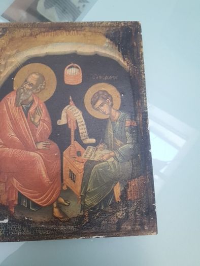 Icon from Patmos  monastery of St John Evangelist