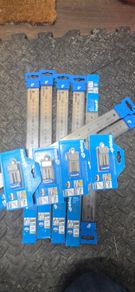 Heavy duty USA empire blue stainless steel ruler set