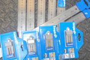 Heavy duty USA empire blue stainless steel ruler set
