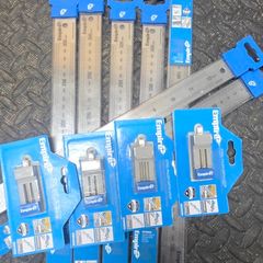 Heavy duty USA empire blue stainless steel ruler set