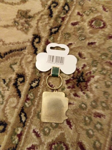 brass keyring Irish coffee for sale .