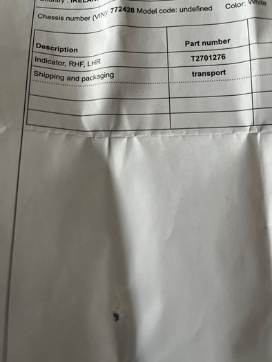 Triumph Indicator Genuine