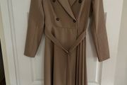 Elegant blazer dress in beige color
