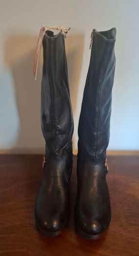 XTI Black Ladies Boots BNWT Postage Cost Included
