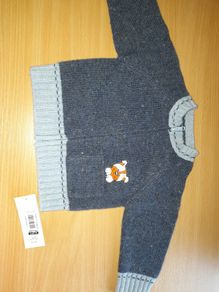 Babys wool cardigan,age 3-6 mths