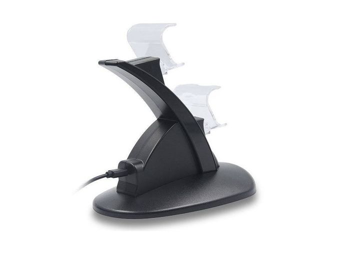 New Playstation 4 Dual Gamepad Controller Docking Station Charger PS4 #1084