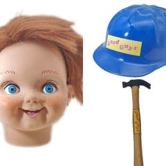 Child's Play 2 Good Guys Hammer  Spare Head Helmet Trick or Treat Studios