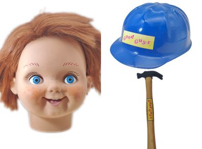 Child's Play 2 Good Guys Hammer  Spare Head Helmet Trick or Treat Studios