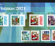 2021 Great Britain Christmas Commemorative Stamps Presentation Pack