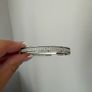 Fossil silver-tone hinged bangle Image 6