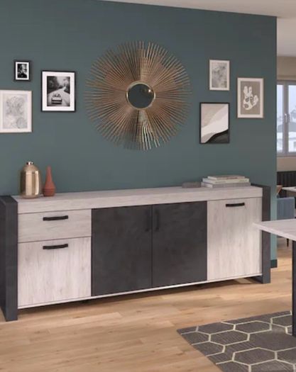 Grey Storage Cabinet