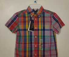 5years, With Tags Ralph Lauren Colourful Shirt