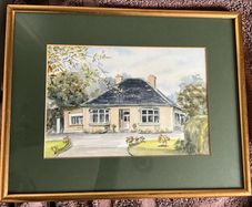 Vintage Art Painting Unknown Artist Watercolour