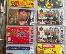 Irish call cards from 90's inc Jervis, AIB, An POST