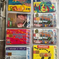 Irish call cards from 90's inc Jervis, AIB, An POST