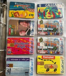 Irish call cards from 90's inc Jervis, AIB, An POST