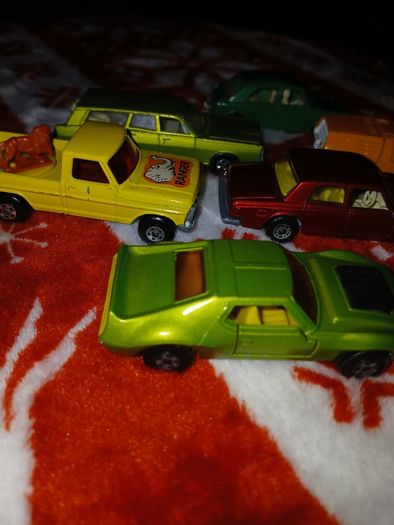 Matchbox Series + Superfast Lot X 7, Mercedes, Mg, Amx, Mazda, Mercury, Rolls-royce