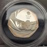 Great Britain 2016 Team GB Silver Proof 50p Coin Rio Olympics Fifty Pence COA in Original Holder Image 2