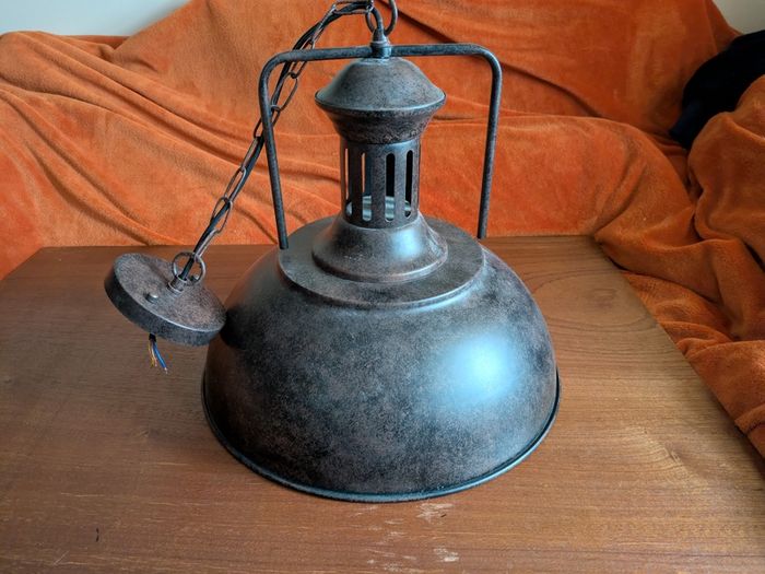 FRIDEKO HOME Industrial Barn Pendant Light